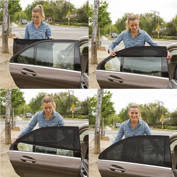 Pantallas Universales para Ventanas de Automóviles (Se Ajusta a Todos los Autos)