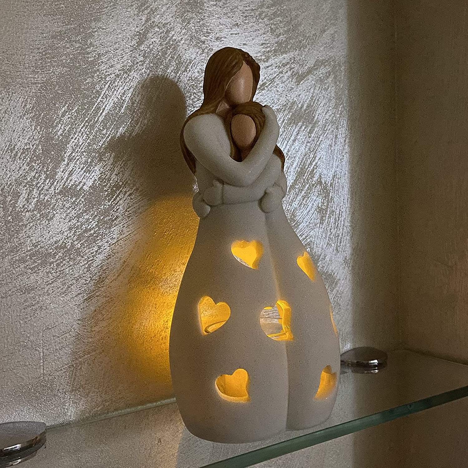 Decoración de luz nocturna LED en forma de corazón