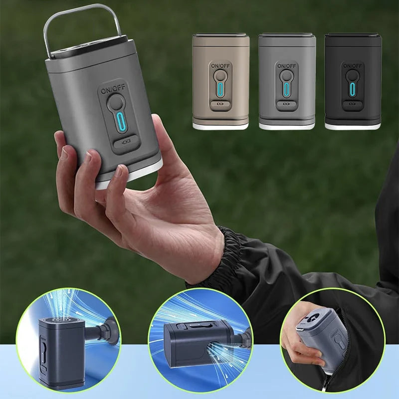 PowerPump Pro — Inflado rápido para movimiento libre