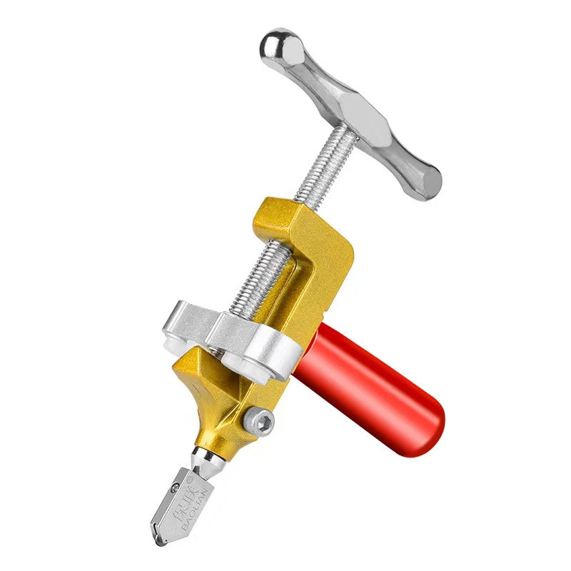 BowLift | Cortador de Rodillo de Diamante de Vidrio Cerámico de Grado Profesional 2 en 1