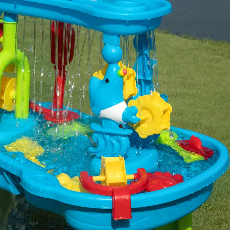 Mesa de arena y agua SplashTower de tres niveles