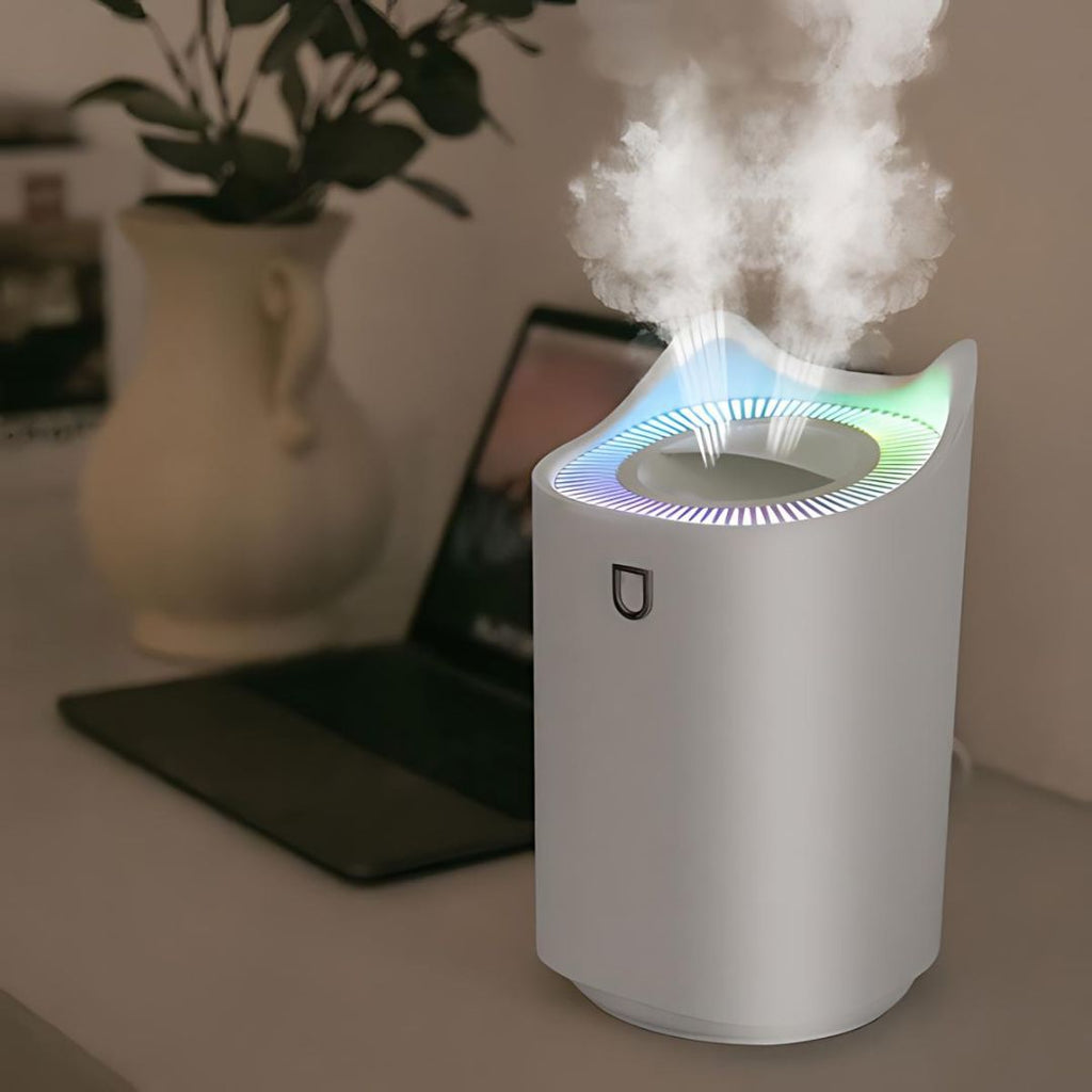 Humidificador Ultrasónico de 3000ml para Espacios de Vida Confortables