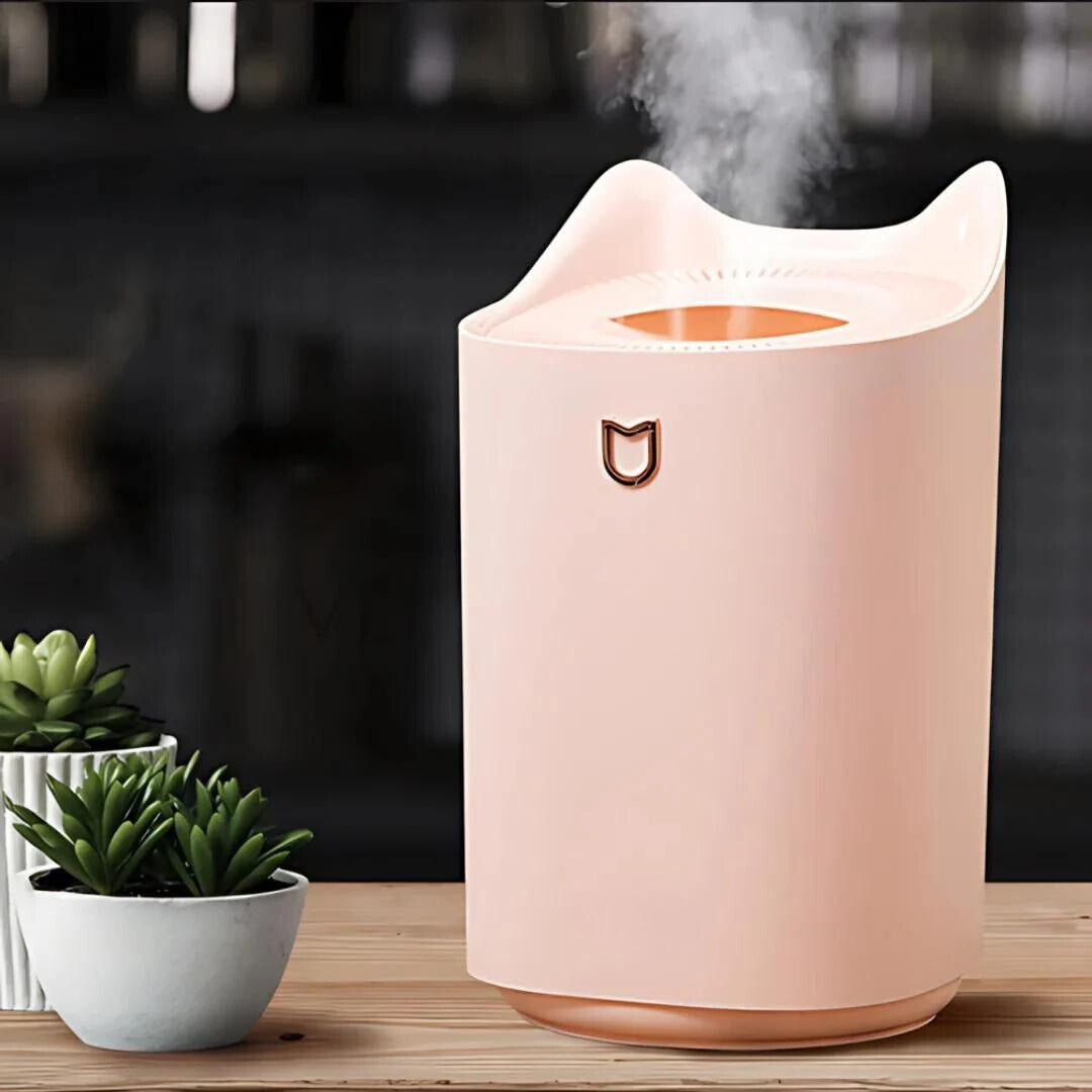 Humidificador Ultrasónico de 3000ml para Espacios de Vida Confortables