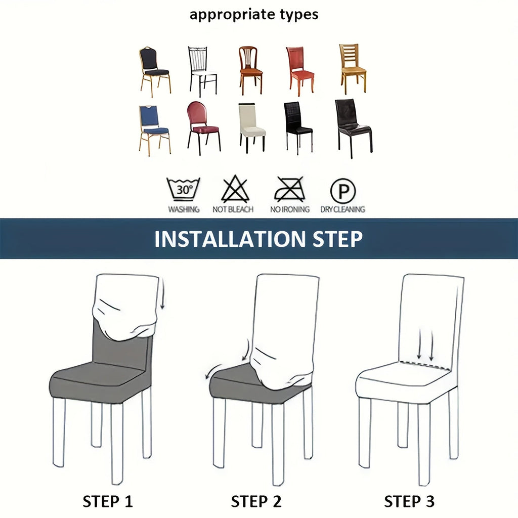 LEAFFIT – Protección Decorativa para una Renovación de Sillas Sin Esfuerzo