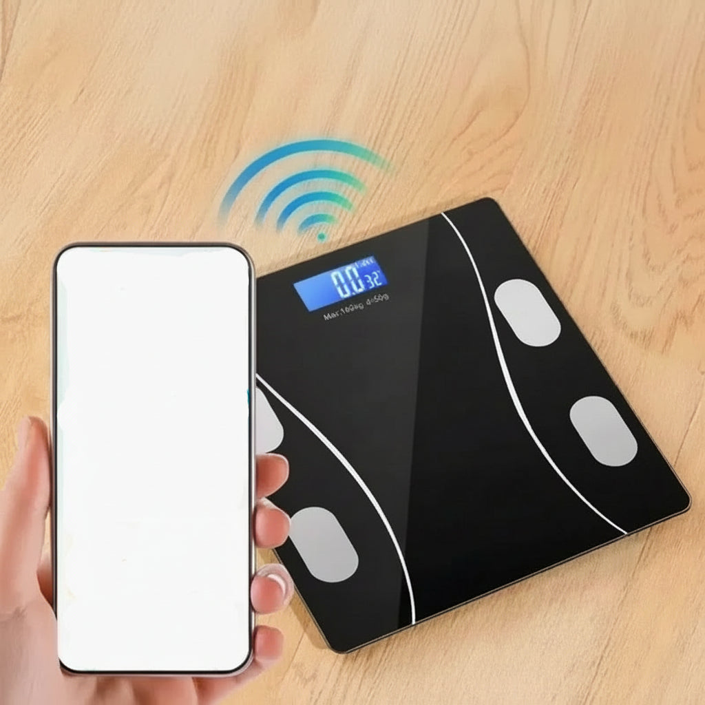 FITSCALE – Balance intelligente d'analyse corporelle avec connexion à l'application