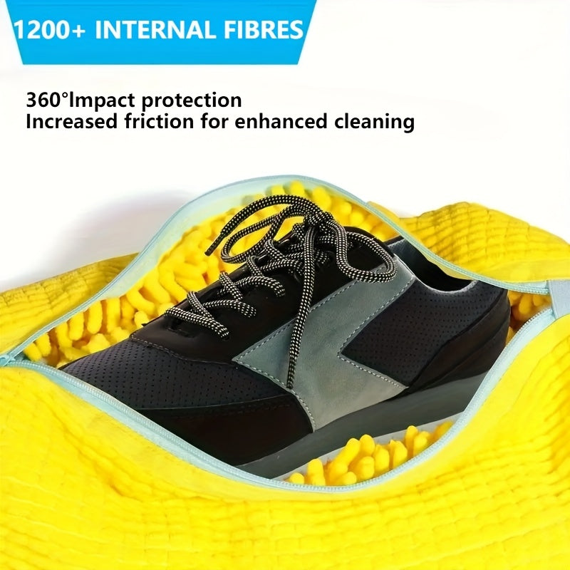 SOLESHIELD - Bolsa de Lavado de Zapatos de Alta Resistencia con Cremallera y Forro Protector Suave