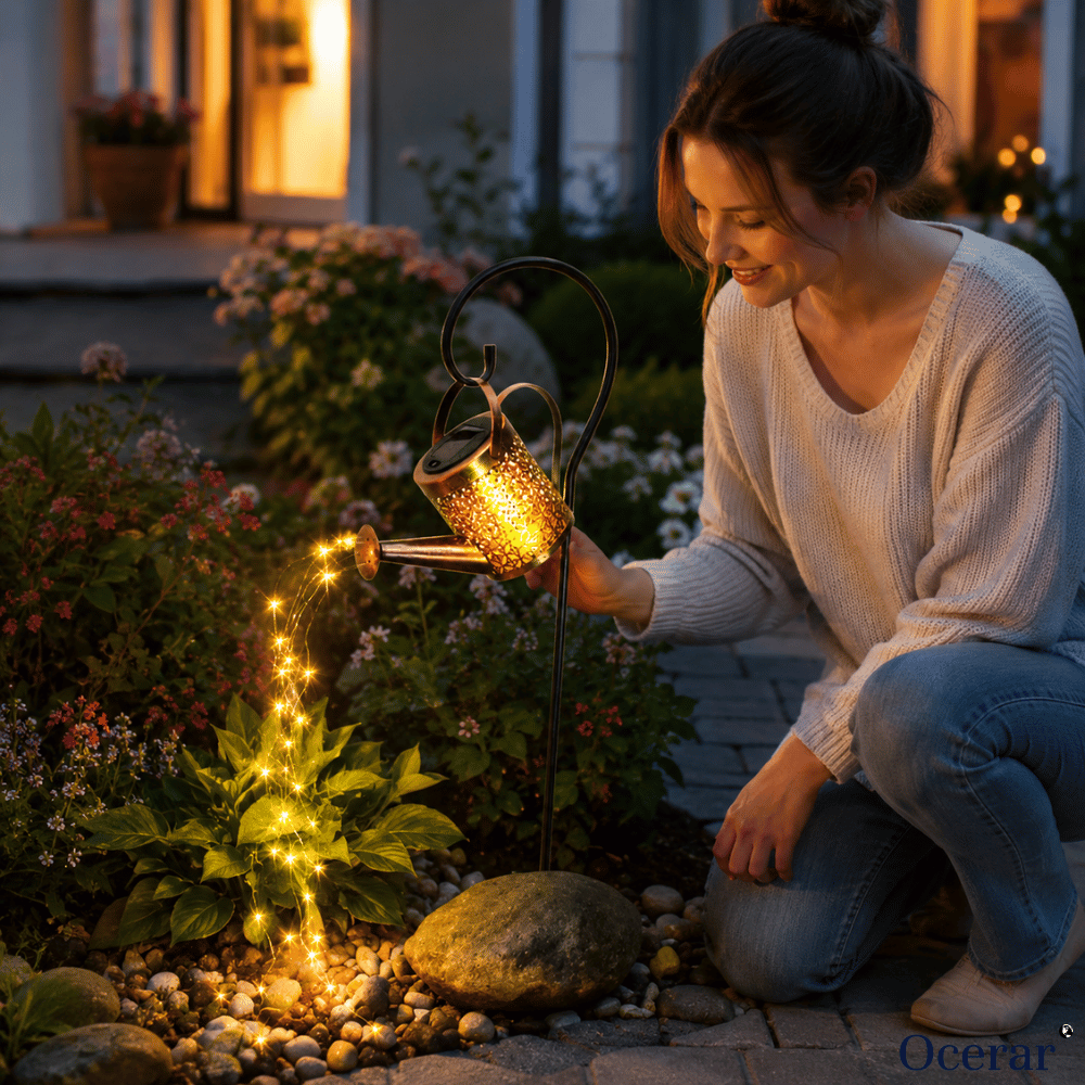 GlowMist — Luces de Jardín Solar | 50% DESCUENTO