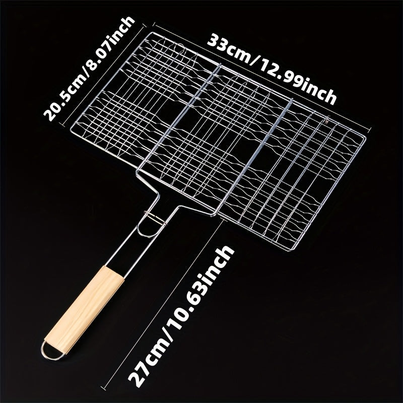 GRILLGRID – Canasta de BBQ de Gran Capacidad para un Control Uniforme al Cocinar al Aire Libre
