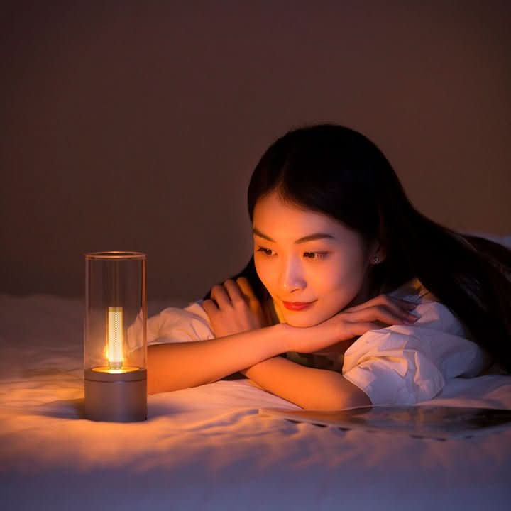 Luz ambiental portátil para veladas mágicas