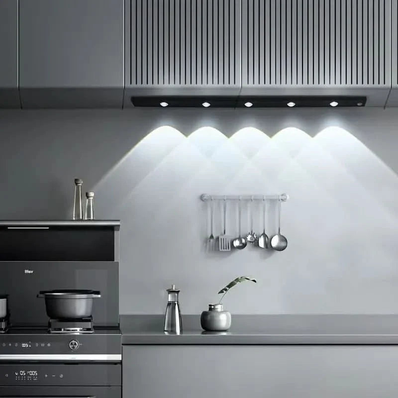 Lámpara adhesiva LED con detector de movimiento inteligente