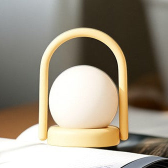 Lámpara de Mesa de Noche Retro de Diseño Portátil