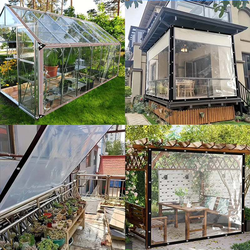 VitraGuard — Lona transparente, impermeable – resistente a la intemperie | 50% DESCUENTO