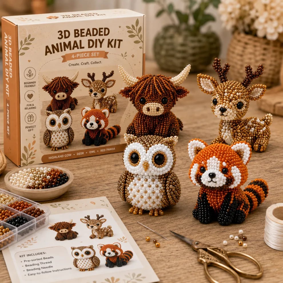 BeadCraft Bliss Set – Crea alegres miniaturas