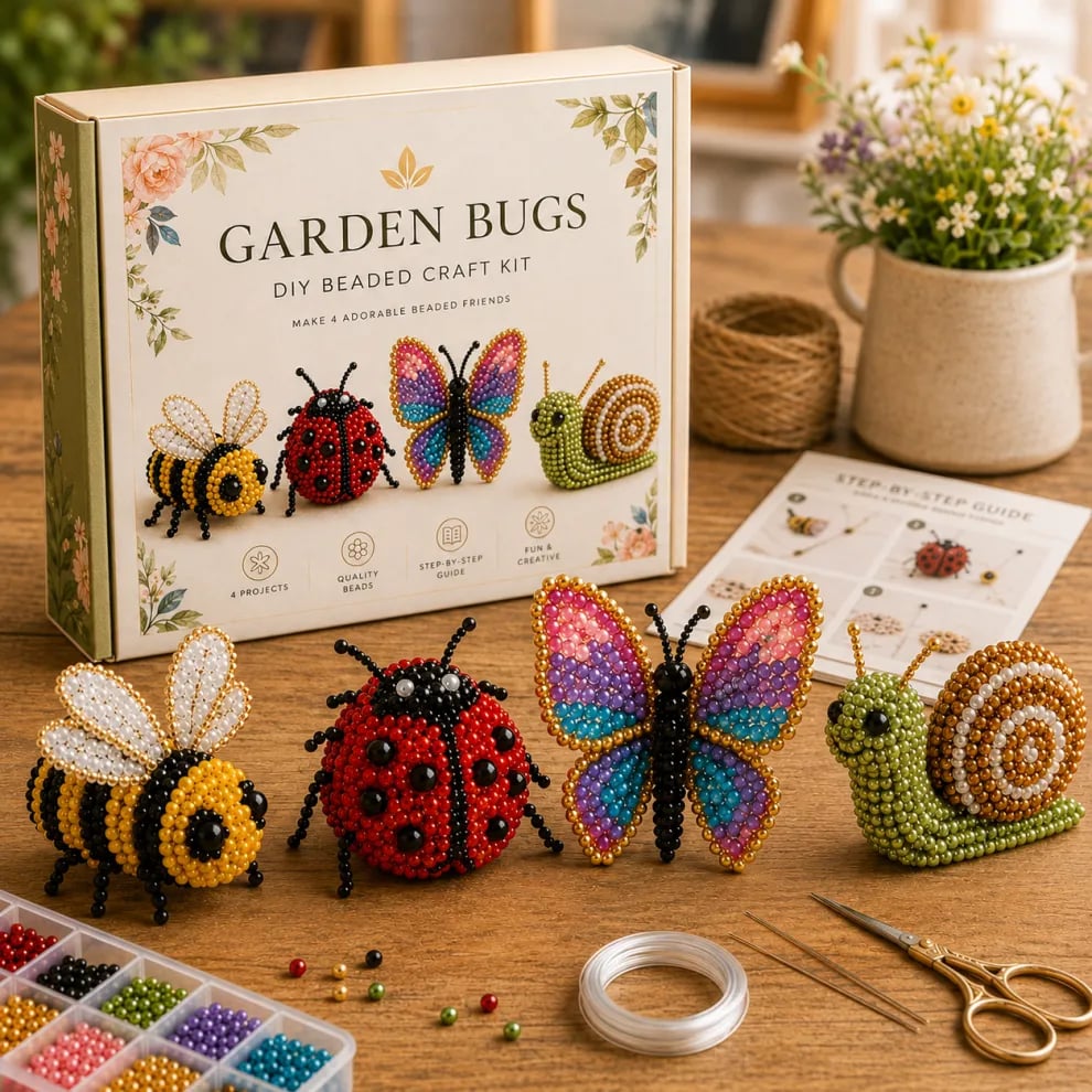 BeadCraft Bliss Set – Crea alegres miniaturas