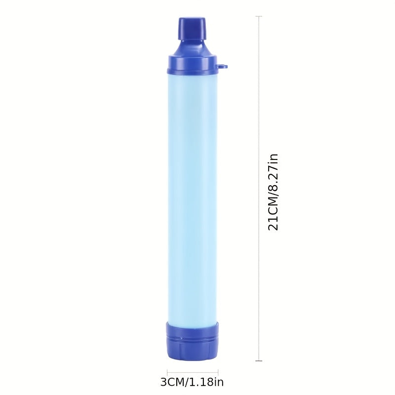 PureFlow Filtro de Agua Straw - Compacto y eficiente para agua potable limpia