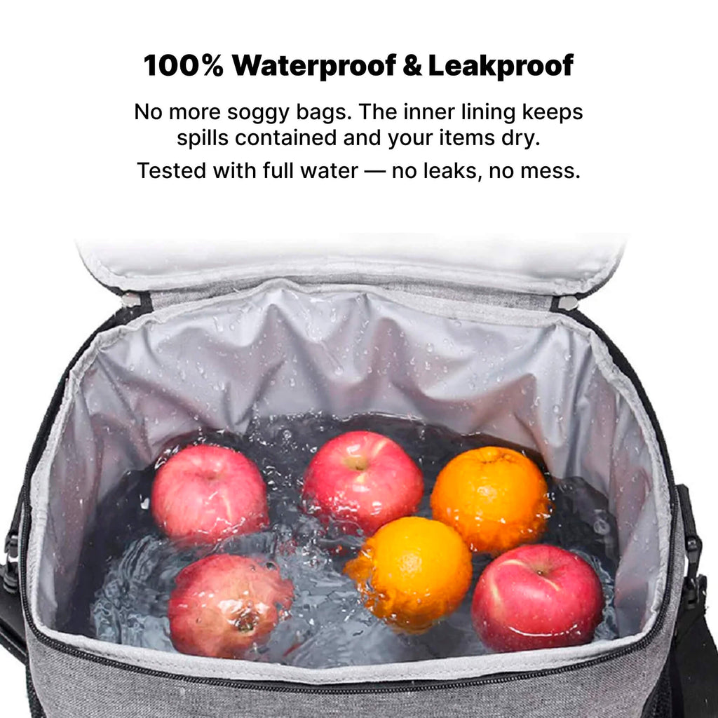 Bolsa Térmica Impermeable de 33L | Aislada, Espaciosa e Ideal para Picnics, Días de Playa, Senderismo y Actividades al Aire Libre