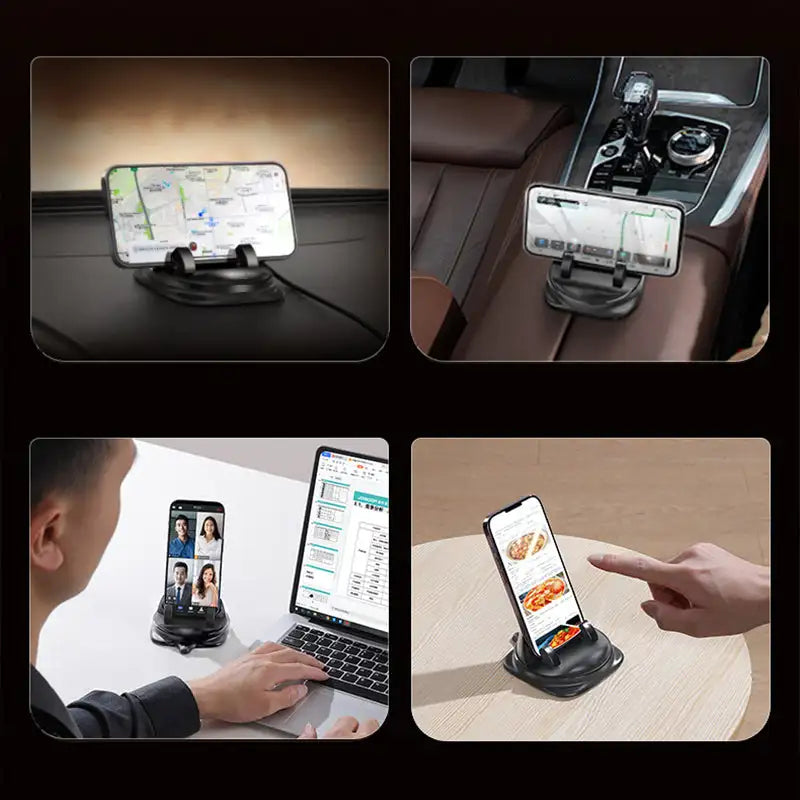 360° RotateX - Soporte Universal para Teléfonos en el Auto