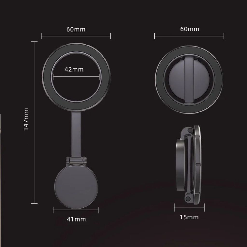 Soporte Magnético para Teléfono de Coche Ajustable 360°