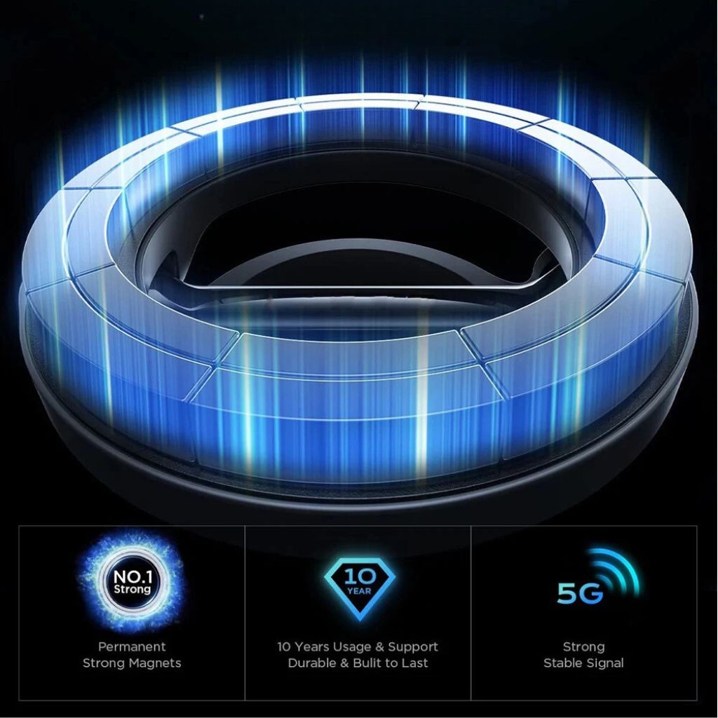 Soporte Magnético para Teléfono de Coche Ajustable 360°