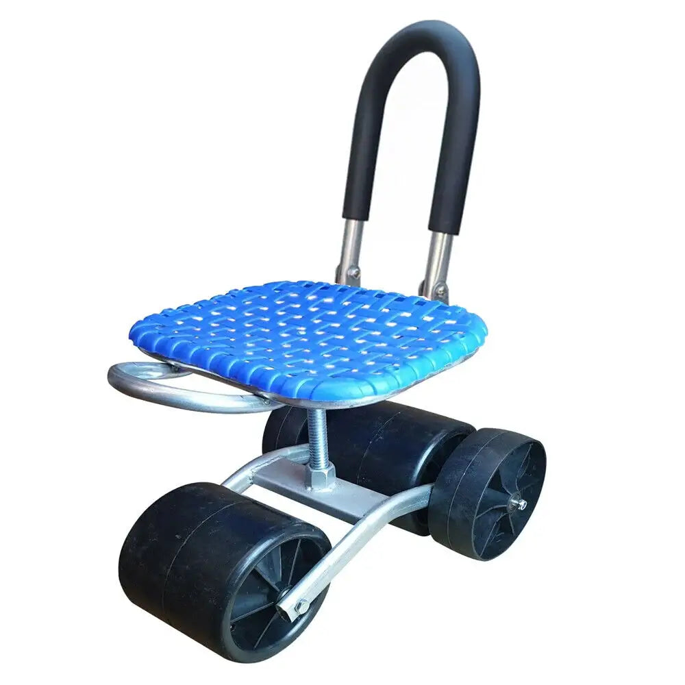 Silla de Jardinería Giratoria 360° con Altura Ajustable – Jardinería Cómoda Sin Agacharse