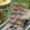 GRILLGRID – Canasta de BBQ de Gran Capacidad para un Control Uniforme al Cocinar al Aire Libre