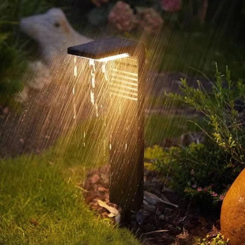 Ilumina tu jardín sin electricidad ni esfuerzo
