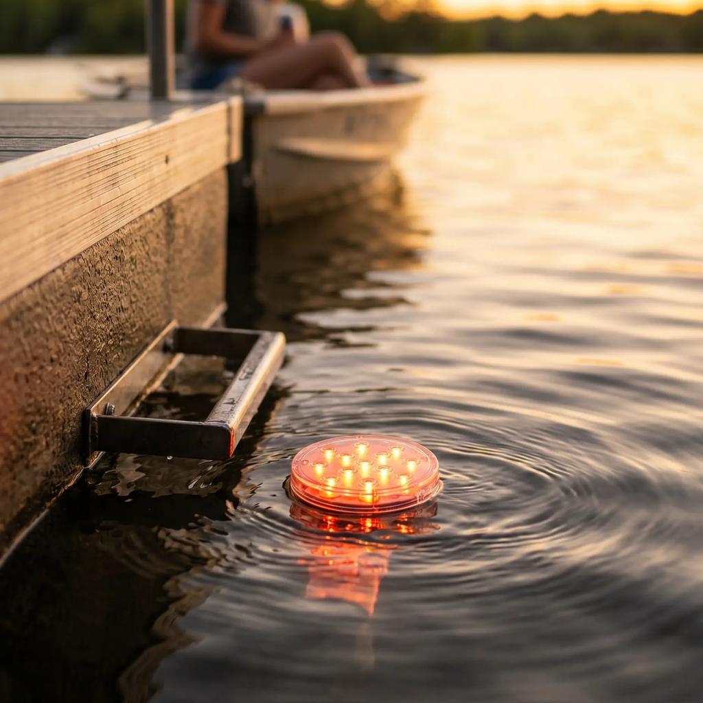 Luz LED de Succión Magnética Impermeable con Control Remoto