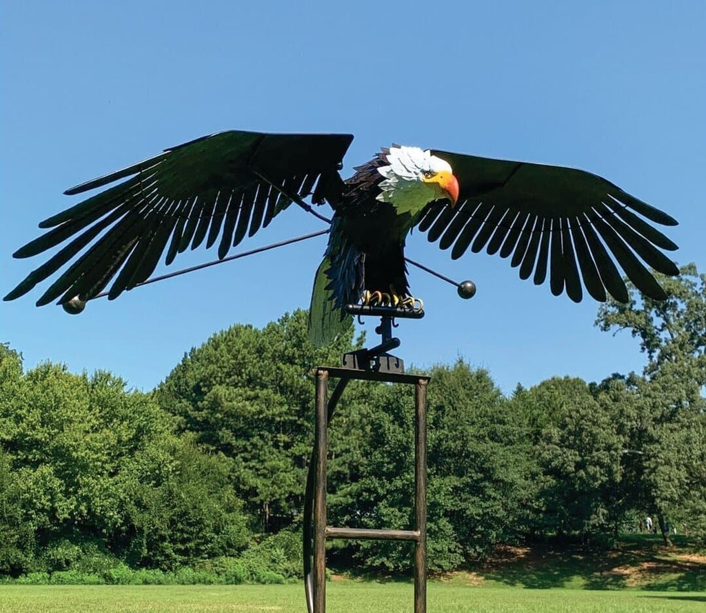Generador de Viento de Metal en Forma de Pájaro - Ornamentos Decorativos para Jardín