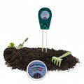 SOILTRIO – Probador de Humedad, Fertilidad y pH del Suelo 3 en 1