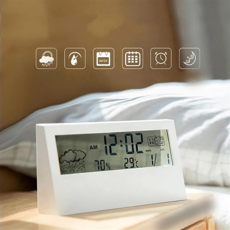Reloj digital minimalista