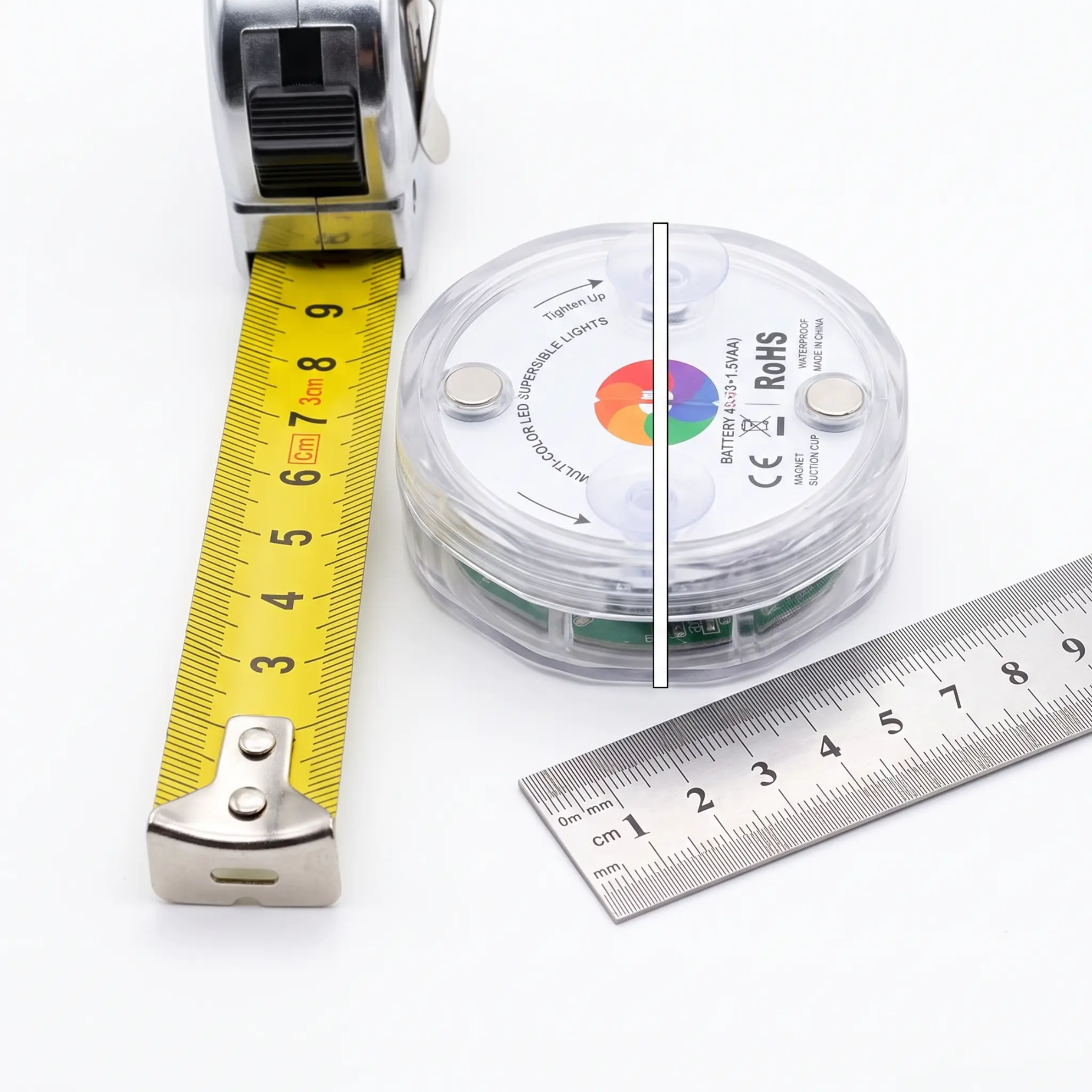 Luz LED de Succión Magnética Impermeable con Control Remoto