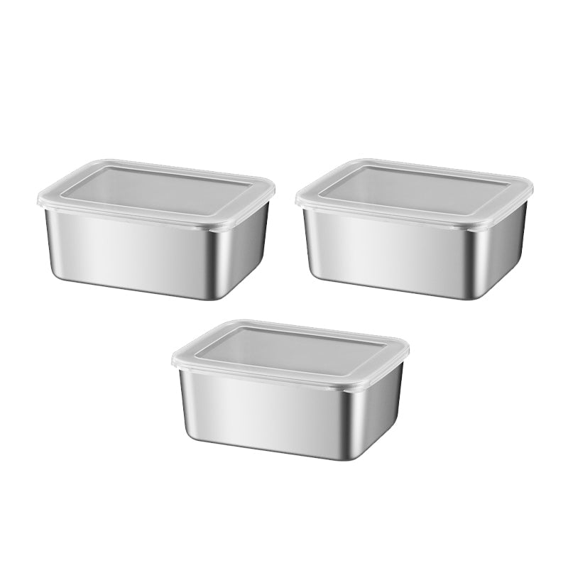 Contenedor de Almacenamiento de Alimentos de Acero Inoxidable