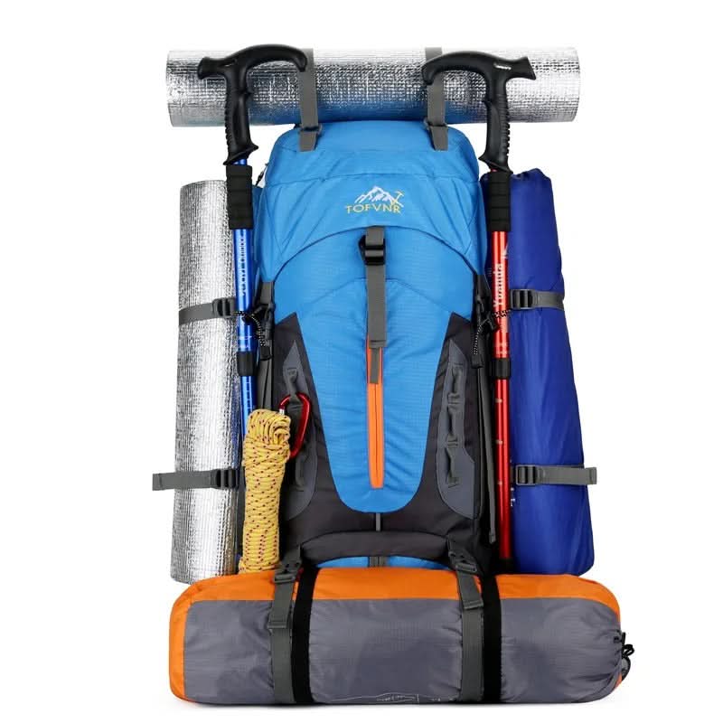Lisslune | Mochila Impermeable de 60L – Bolsa Espaciosa y Duradera para Aventuras al Aire Libre