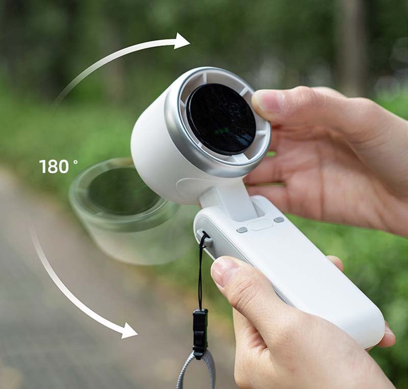 BowLift | Nuevo Ventilador Turbina Plegable de Mano de Alta Velocidad