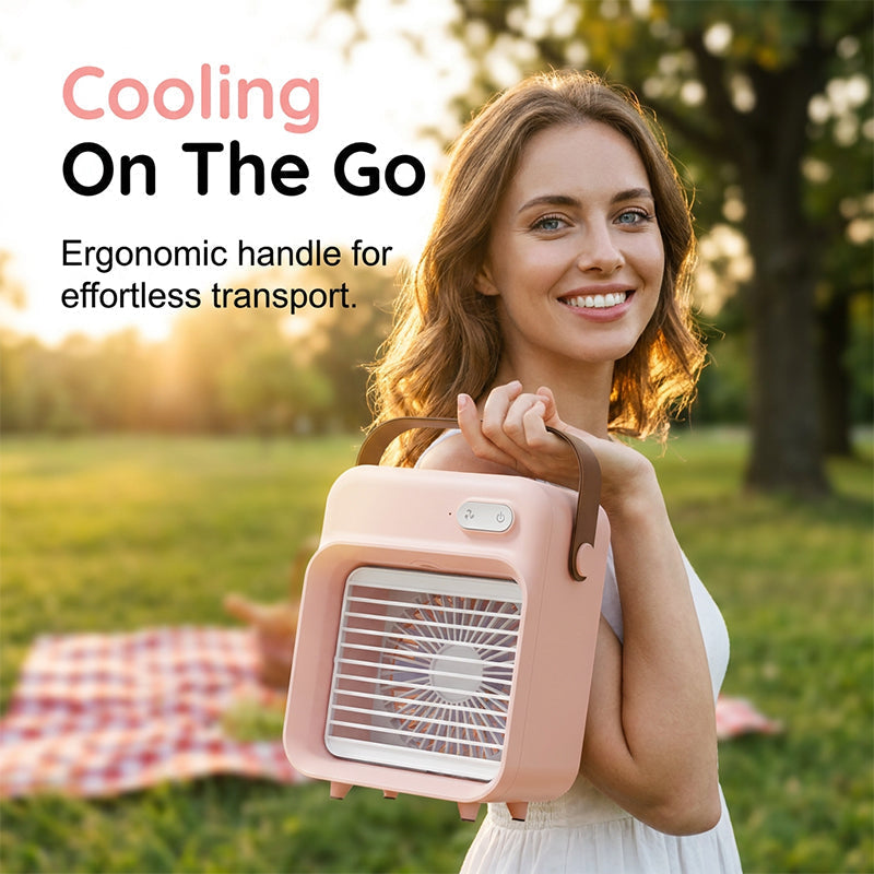 AeroMist — Ventilador de Nano-Niebla Portátil | 50% DESCUENTO