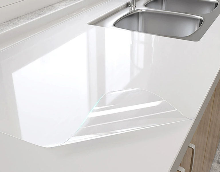Película Protectora Autoadhesiva para Encimeras de Cocina, Impermeable y Resistente al Aceite