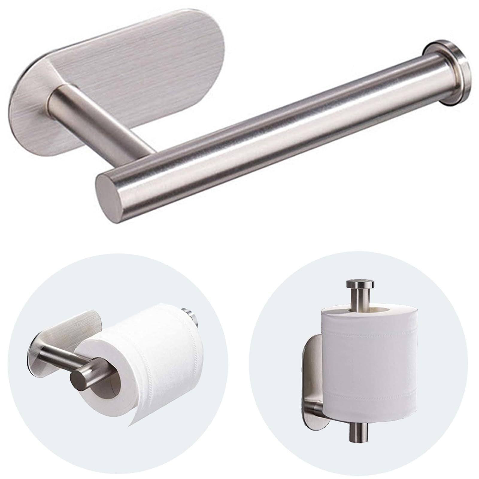 Soporte para Toallas de Papel de Acero Inoxidable para Cocina y Baño