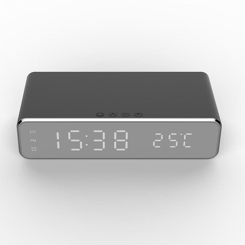 BENNETT - Reloj despertador LED con cargador inalámbrico