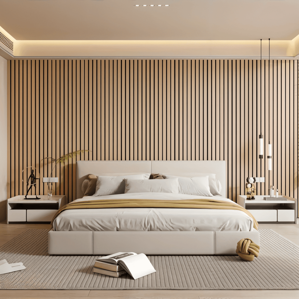 3D AKUPANEL – Paneles de madera autoadhesivos | Diseño de paredes elegante en minutos