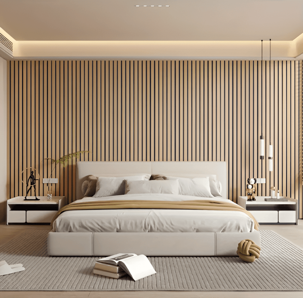 3D AKUPANEL – Paneles de madera autoadhesivos | Diseño de paredes elegante en minutos