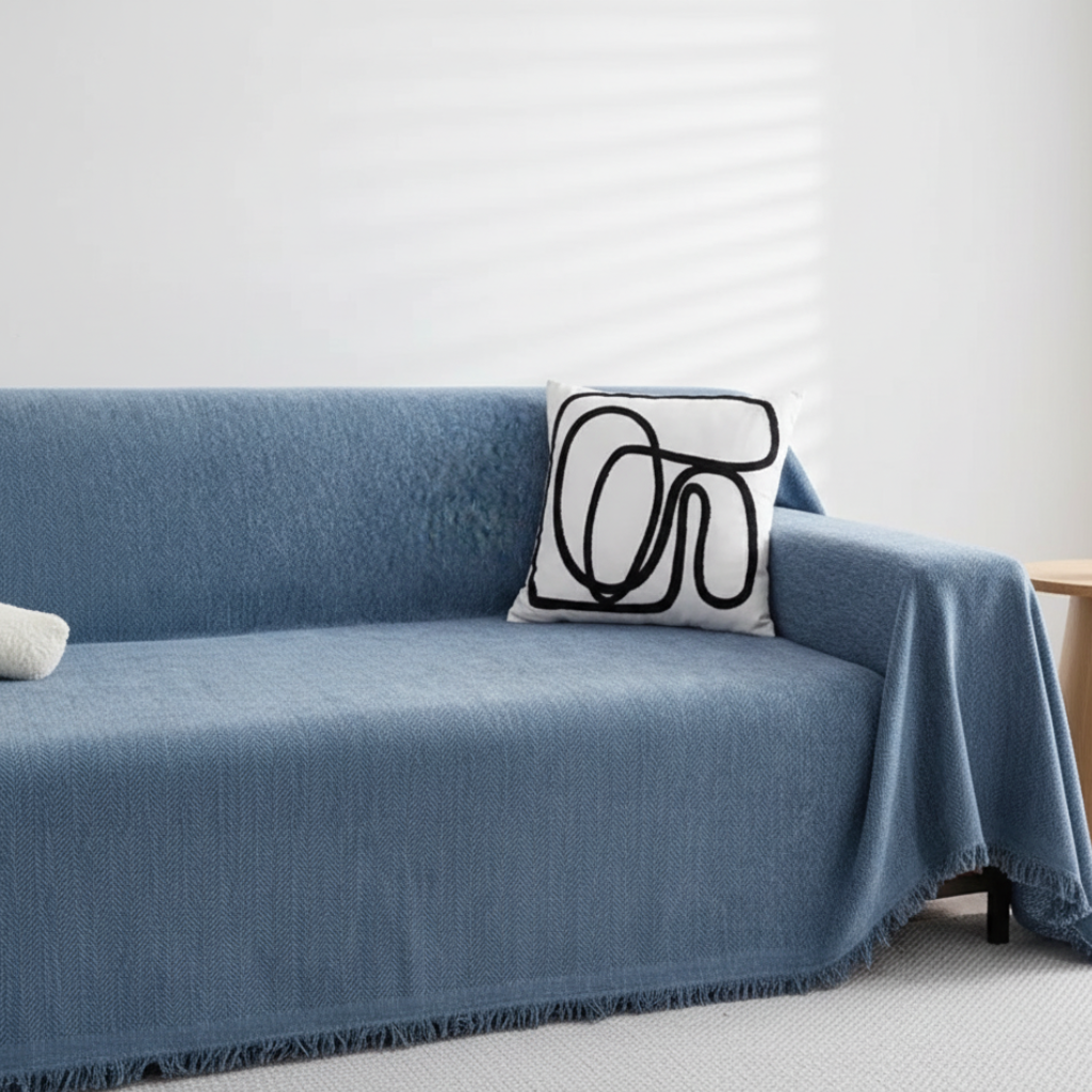 Chic Living - Funda de Sofá Moderna y Amigable con las Mascotas con Acabado Resistente al Agua