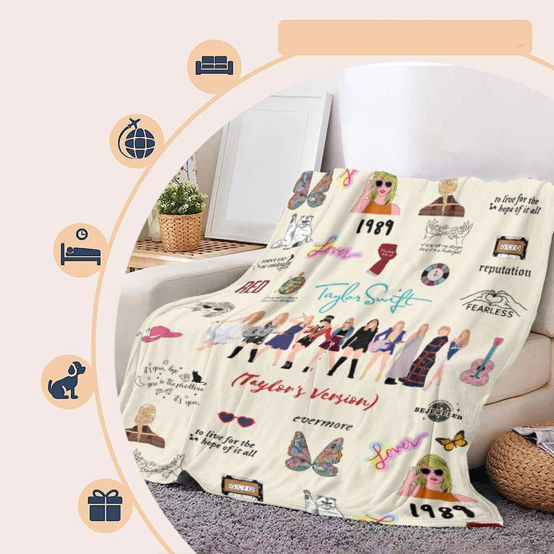 Lisslune | Manta de siesta Swiftmas para el hogar, oficina y viajes