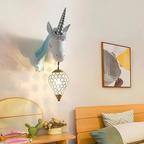 Celestia | Aplique unicornio para habitación de niña