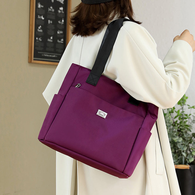 Bolsa de Hombro de Nailon Impermeable y Ligera