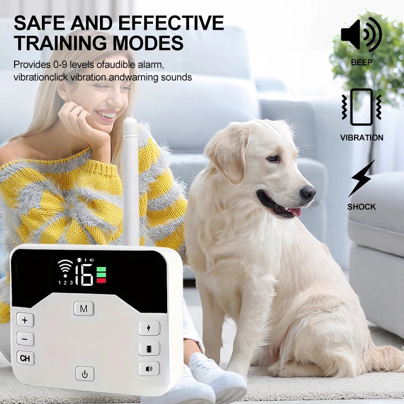 PawPal Collar Inalámbrico para Perros - Libertad y Seguridad para Tu Perro