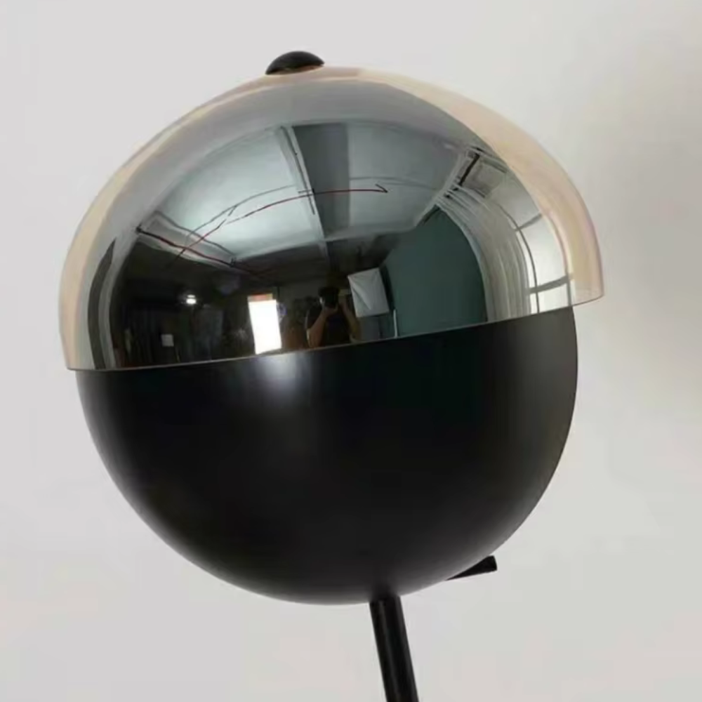 Lámpara de Pie Moderna Neralith Soma - Elegante Lámpara de Cristal para Sala de Estar