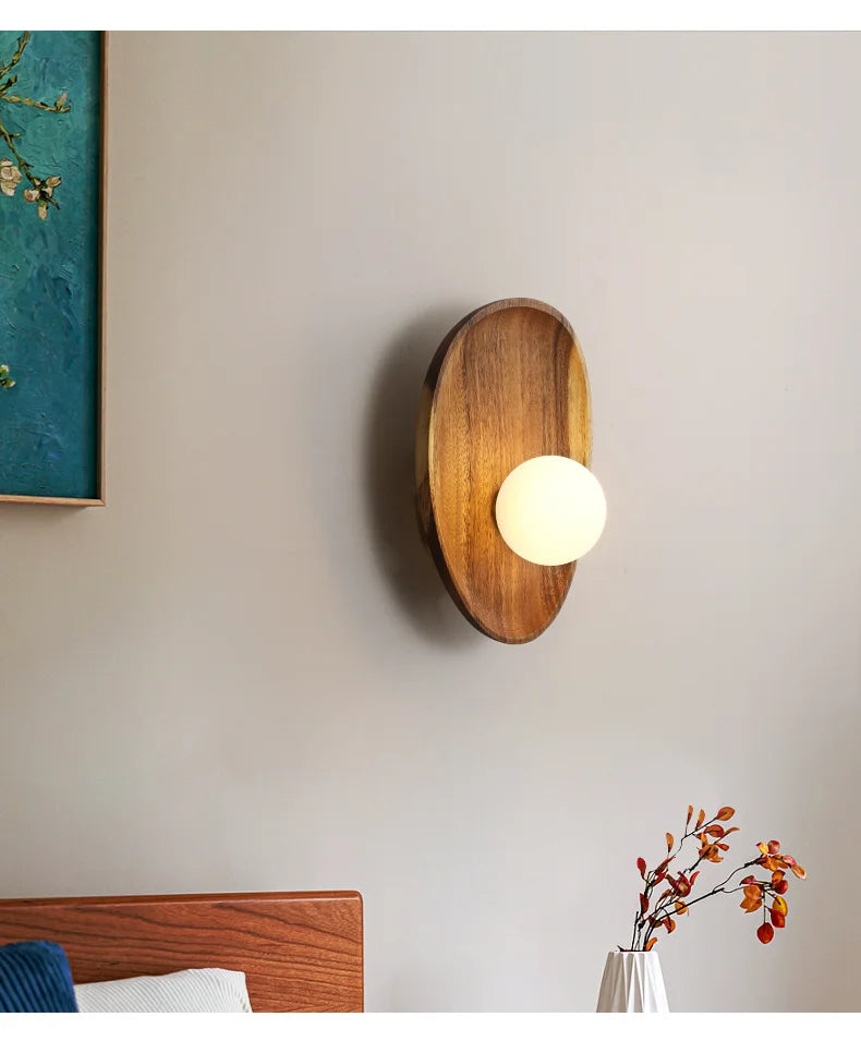 Japandi Camille - Lámpara de pared