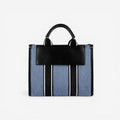 Bolso de Mano con Bolsillo con Cremallera y Doble Asa