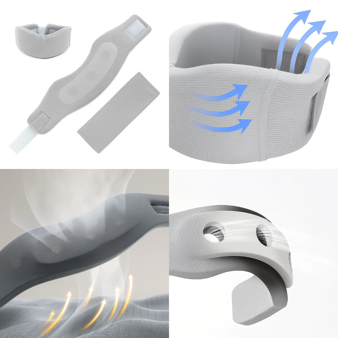 Alivio del Dolor y Soporte Postural – Acolchado de Espuma Suave y Transpirable – Adultos con Alivio del Dolor de Cuello