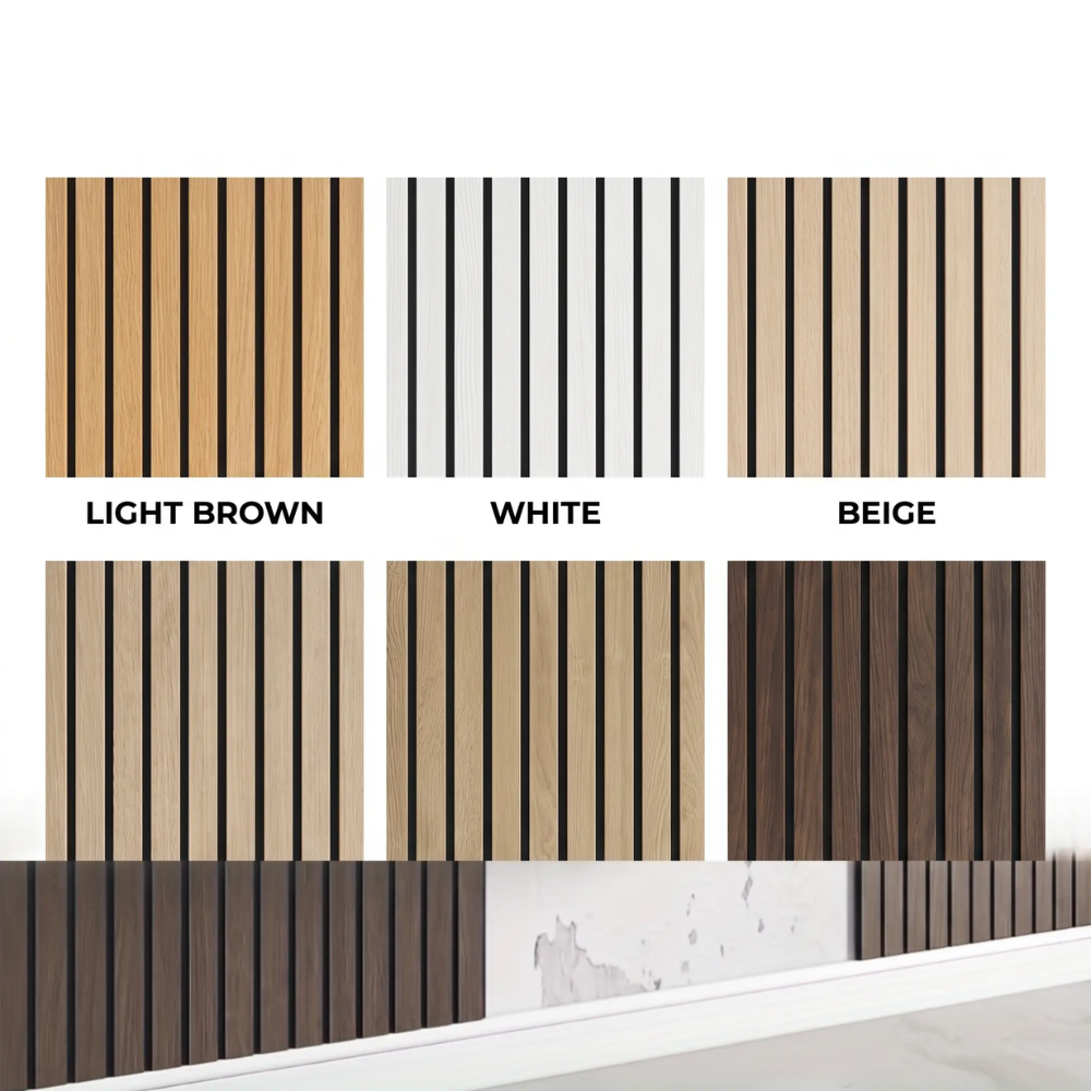Paneles de Pared WoodLook – Revestimiento de Pared 3D de PVC Autoadhesivo para un Efecto Rápido en el Hogar